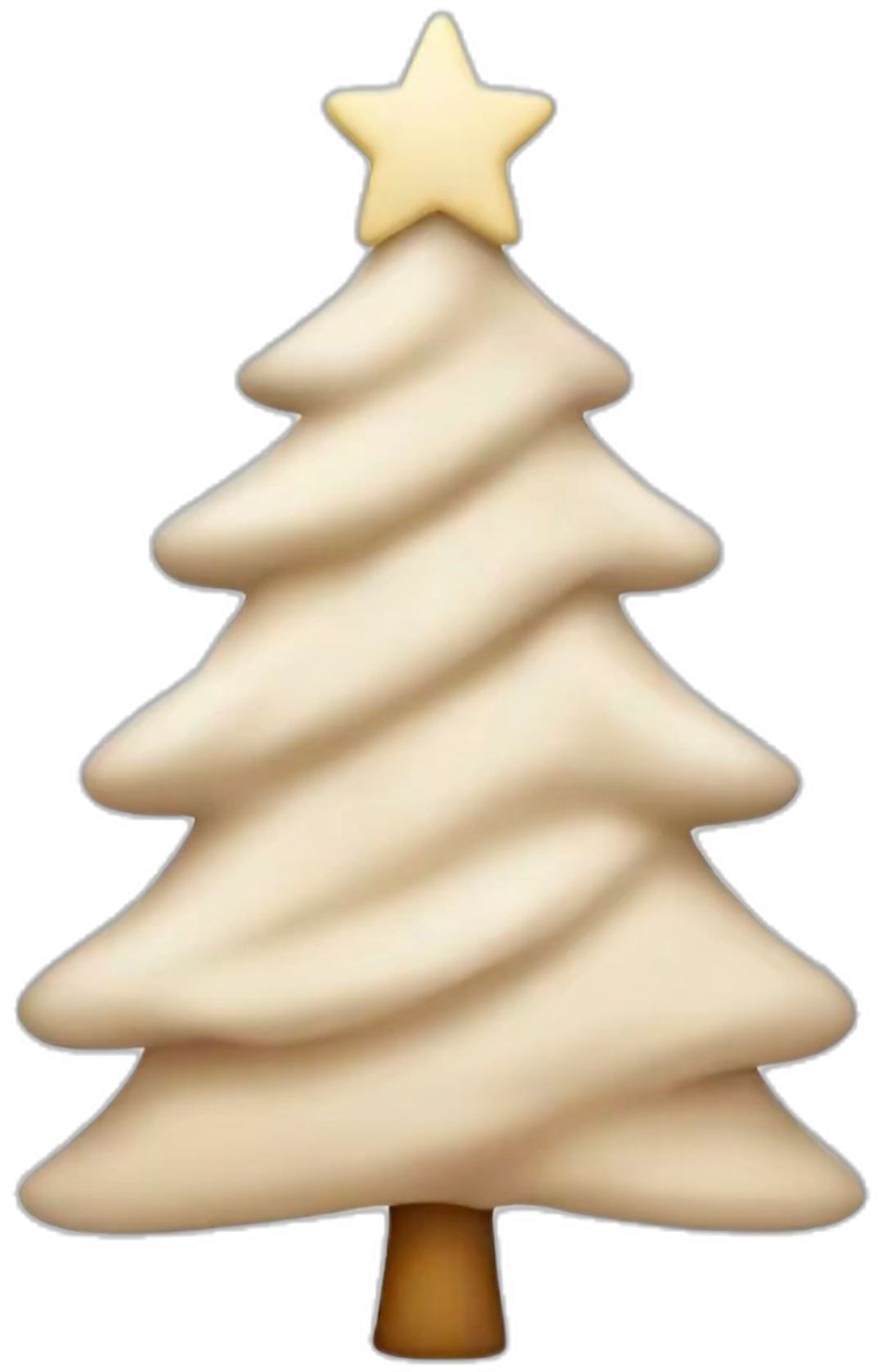 Beige Christmas Tree