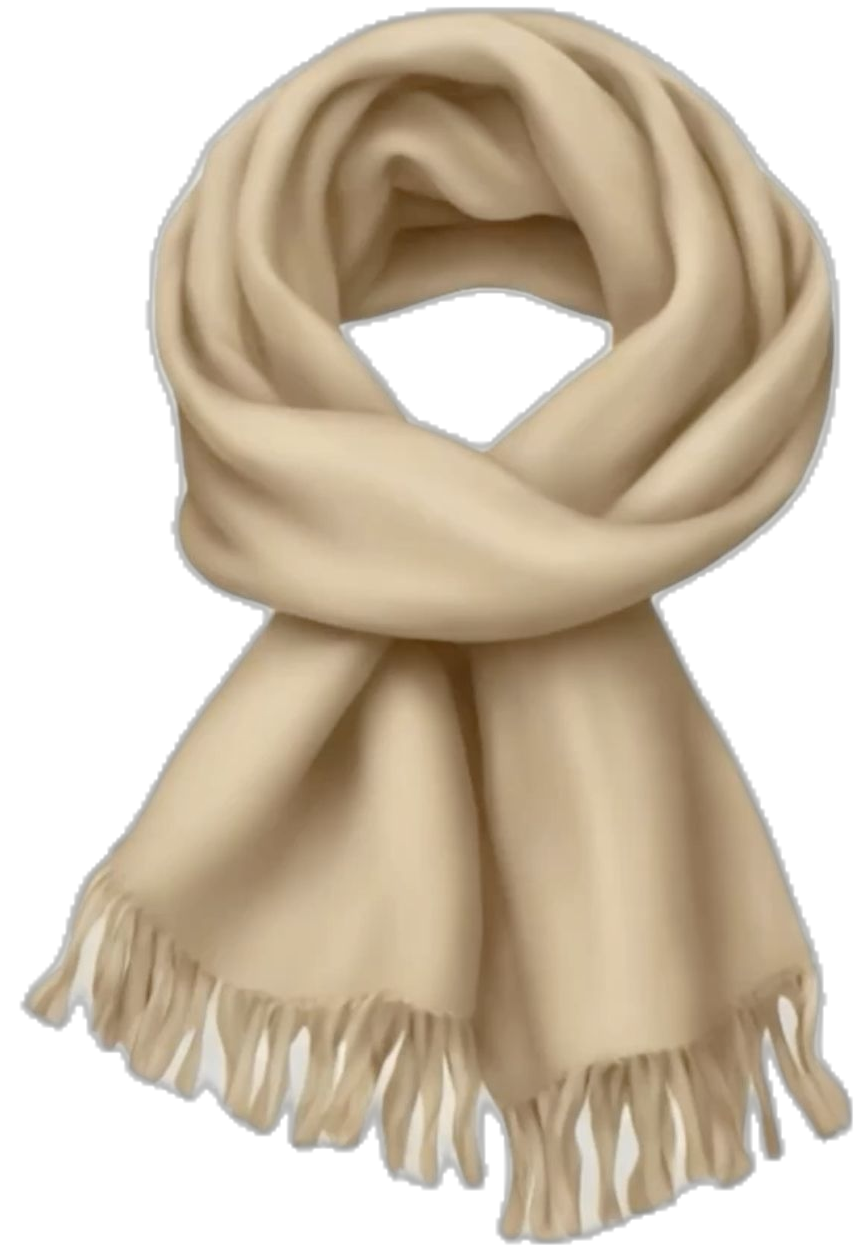 Beige Scarf