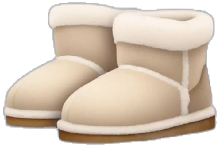 Beige Snow Boots