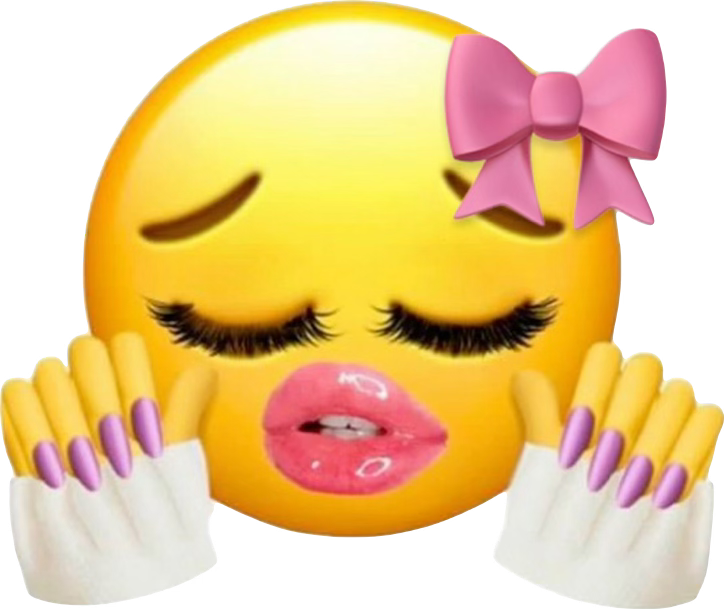 Bimbo Makeup Kissy Emoji