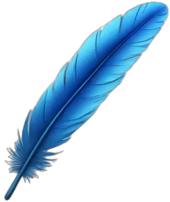 Blue Feather