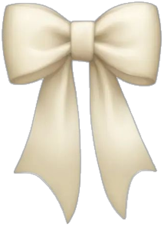 Beige Bow 3