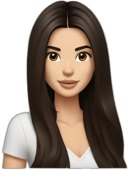 Long Straight Hair Girl