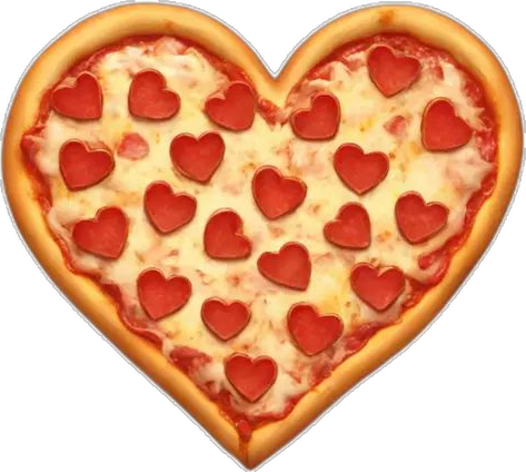 Heart Pizza