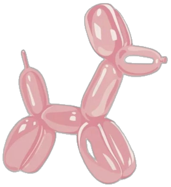 Pink Balloon Dog