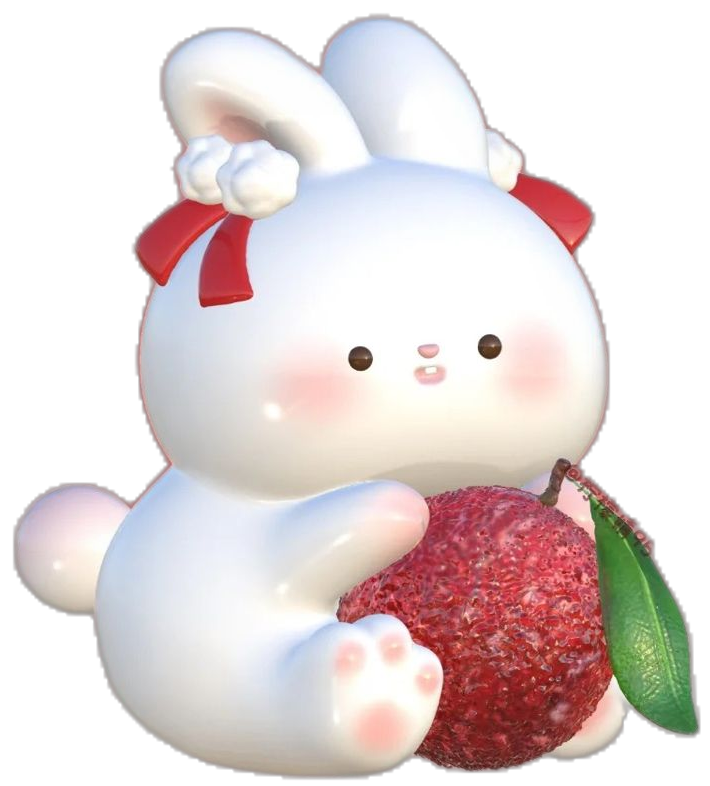 Rabbit with Red Fruit