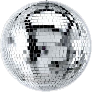 Silver Mirror Ball 2