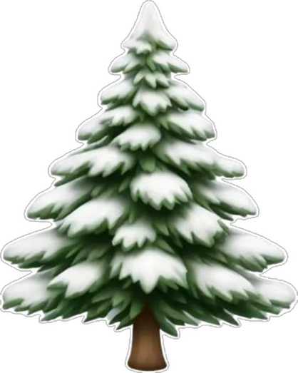 White Christmas Tree