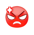 Angry emoji