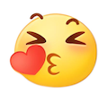 Blow Kiss emoji
