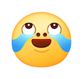 Cry Run emoji