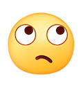 Eye Roll emoji