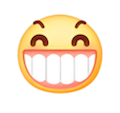 Grin emoji