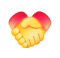 Handshake emoji