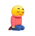 Kneel Down emoji