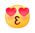 Lustful emoji
