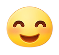 Pleasant emoji