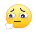 Sigh emoji