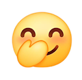 Snicker emoji