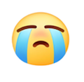 Tear emoji