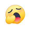 Yawn emoji