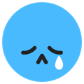 Weep emoji